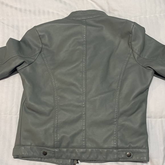 Brand New Odyn charcoal leather jacket - Picture 7 of 7